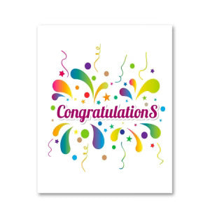 Congratulation card